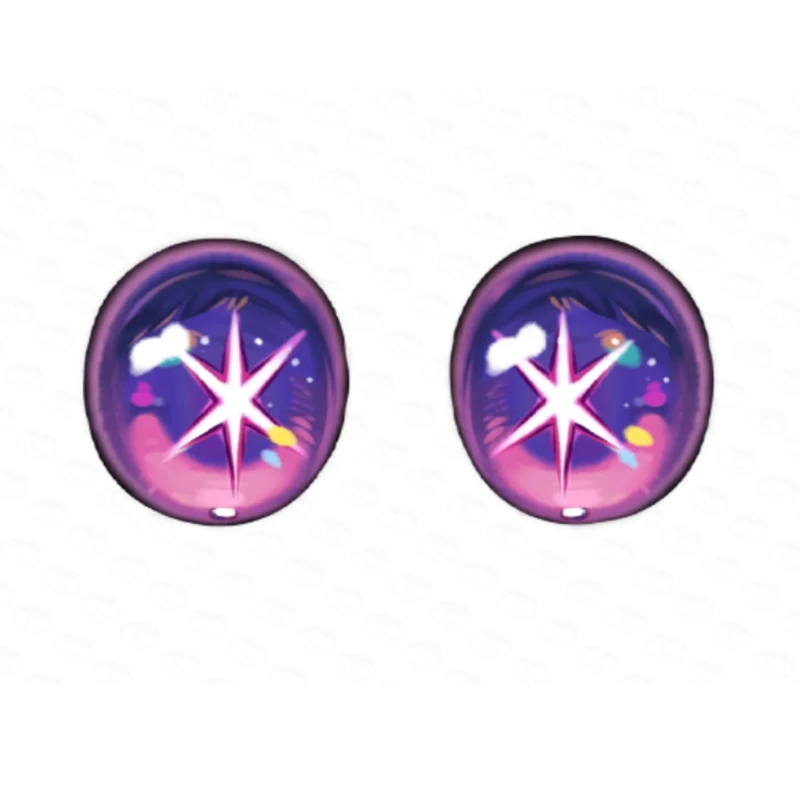 رئيس عيون مقلة العين Furryfandom Kigurumi كيمونو تأثيري حلي العين تلميذ اكسسوارات الحيوان الغبار صافي كيغ شرائح العين