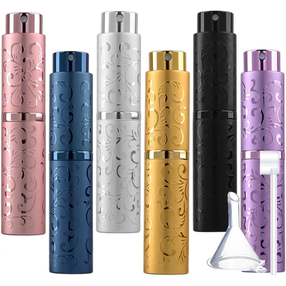 

3/4/6pcs 10ML Travel Perfume Bottle Refillable Perfume Atomizer Refillable Perfume Bottle Travel Mini Refillable Spray Bottle