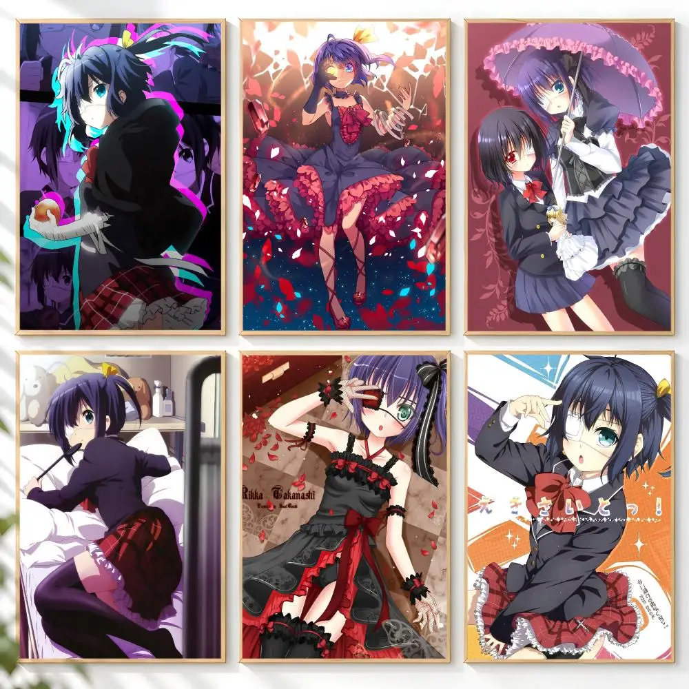 L-Love C-Chunibyo Other D-Delusions Poster Home Artwork For Living Room Bedroom Office Dorm Apartment Gift