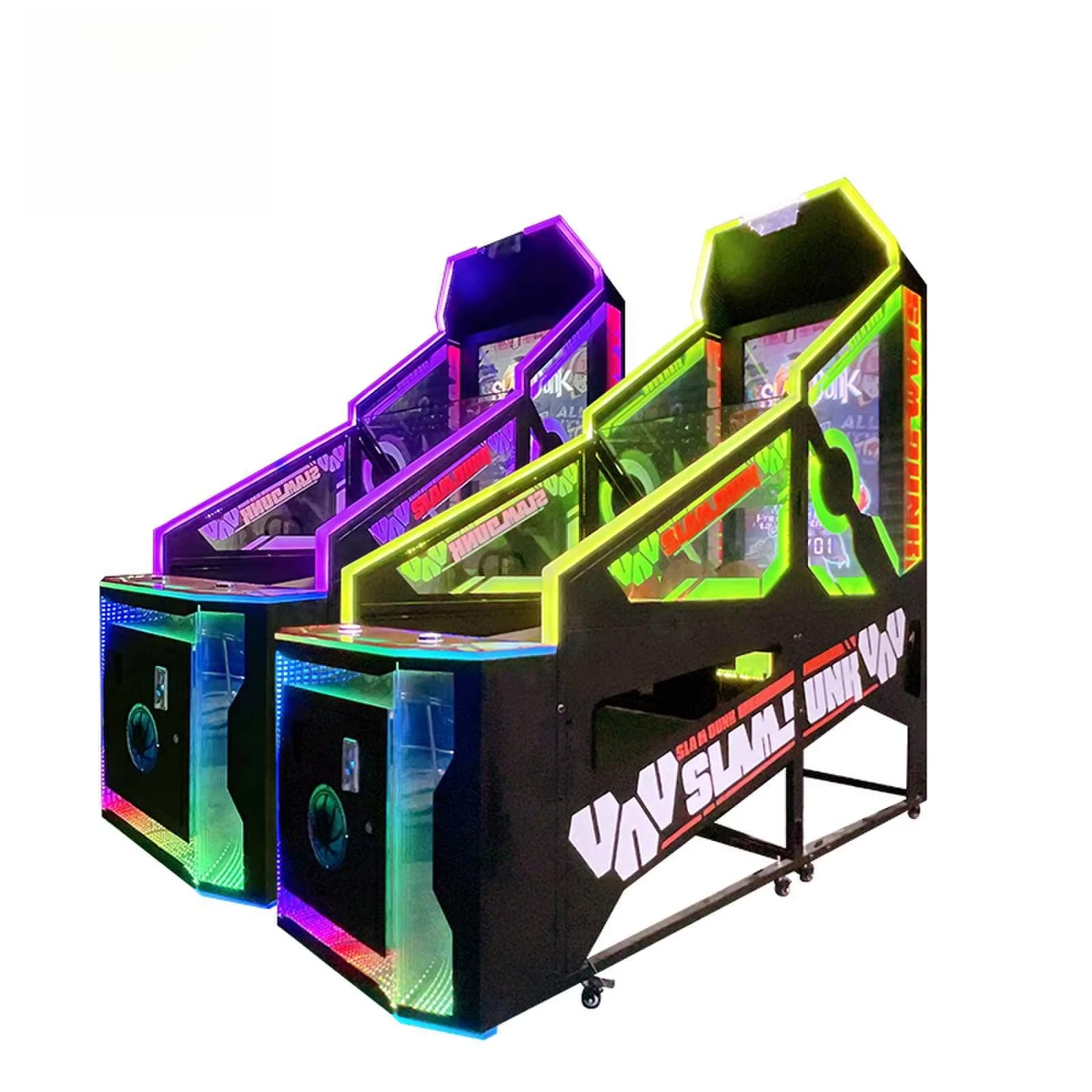 Indoor Coin Operated Game Machine LCD Video Screen Scoreboard Arcade Basketball Shooting Machine