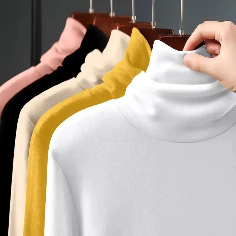 女性用サーマルウェア-パイルカラー-フェイスボットシャツ-レディース-ウォームセット-ホームコンフォートウェア-クラシックスタイル-男性用ではありません