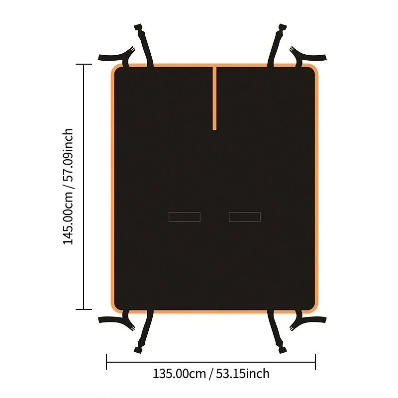Dog Car Seat Cover for Back Seat,Oxford Cloth Durable Scratchproof Dog Hammock,Pet Seat Cover Protector for Cars,Trucks and SUVs image 6