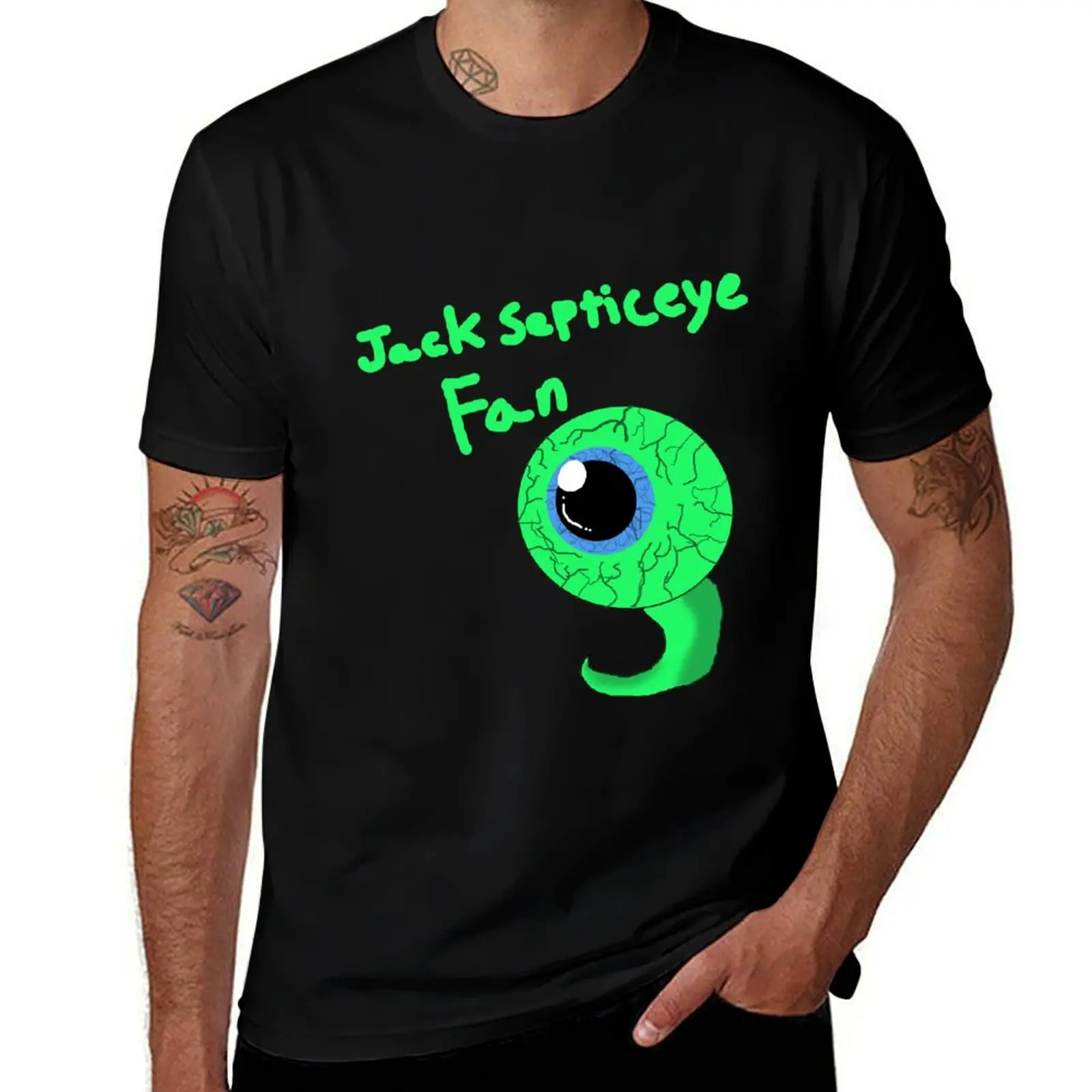 

Jacksepticeye fan T-Shirt man t shirt luxury t shirts for man graphic tees T-Shirt