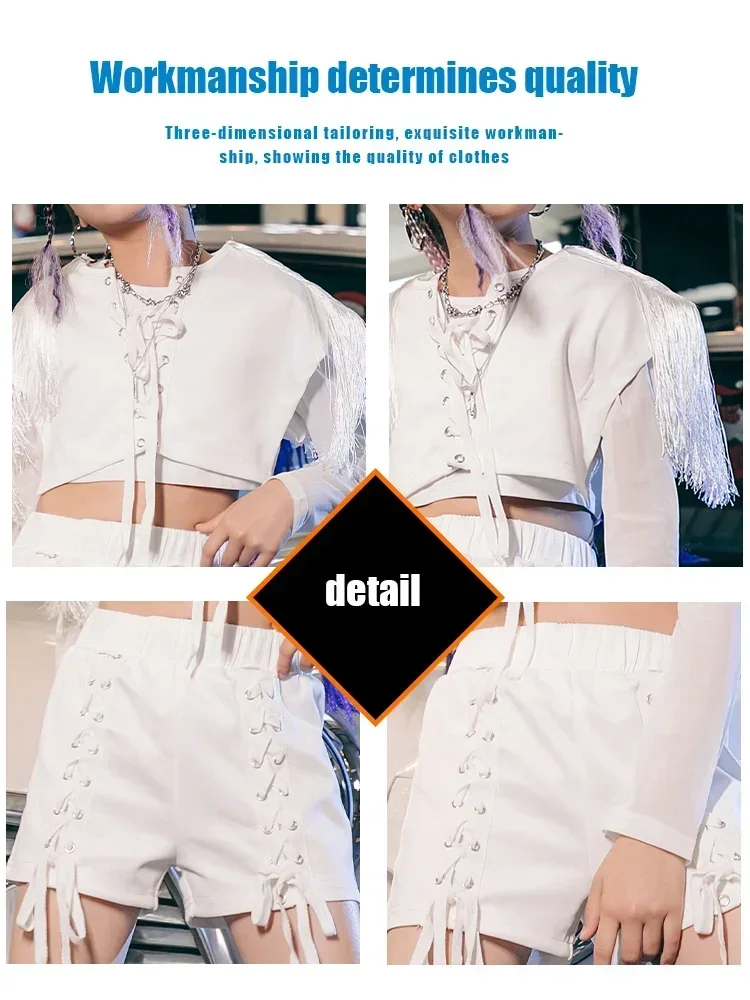 

K-PoP Clothes Kids Dance Show Hipster Girl Jazz Dance Hip Hop Hip Hop Kids Jazz Show Clothes Cool
