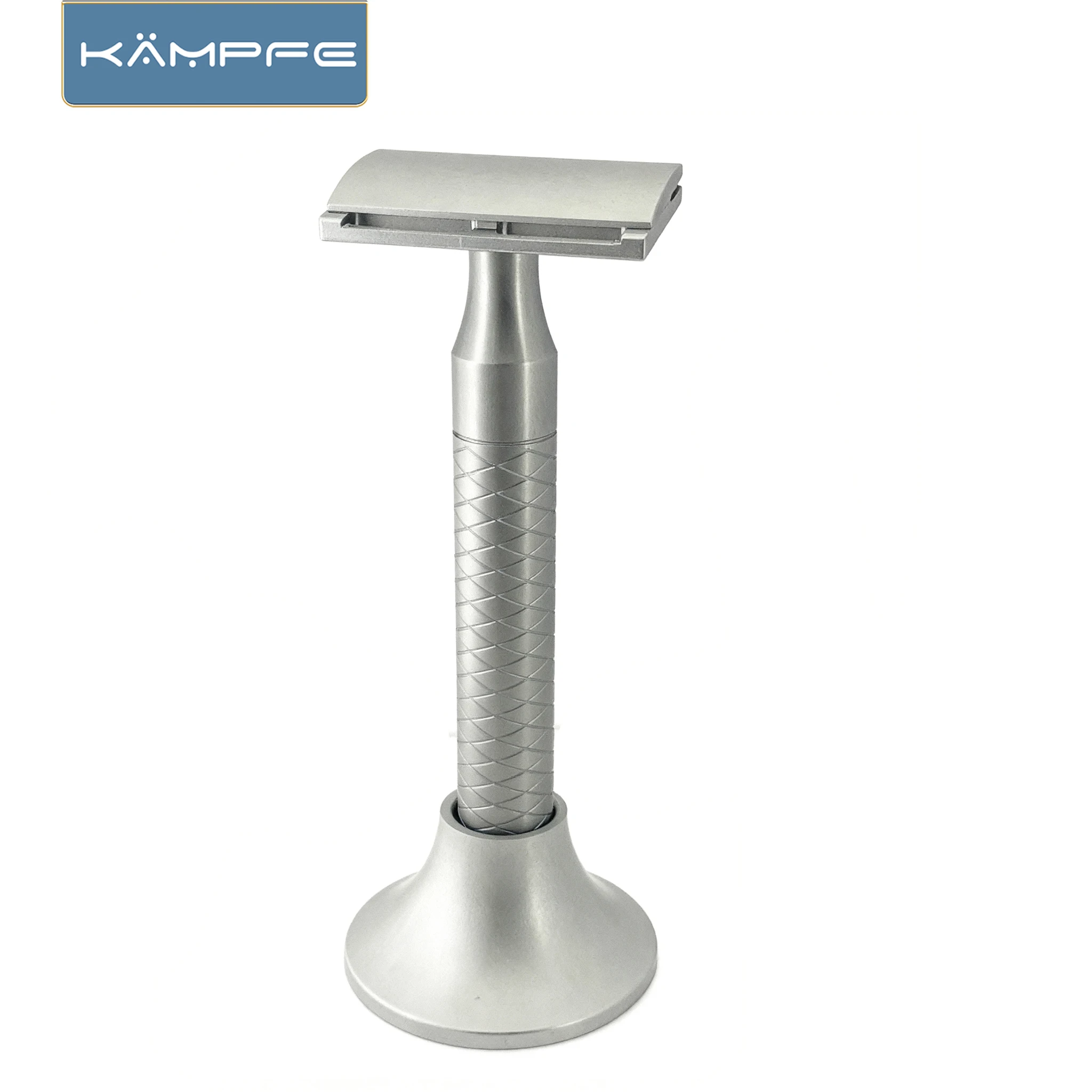 KAMPFE алюминиевая безопасная бритва с ЧПУ для резьбы по двойным лезвием, мужская бритва, новый дизайн, мужская бритва для бритья, подарки, бритва