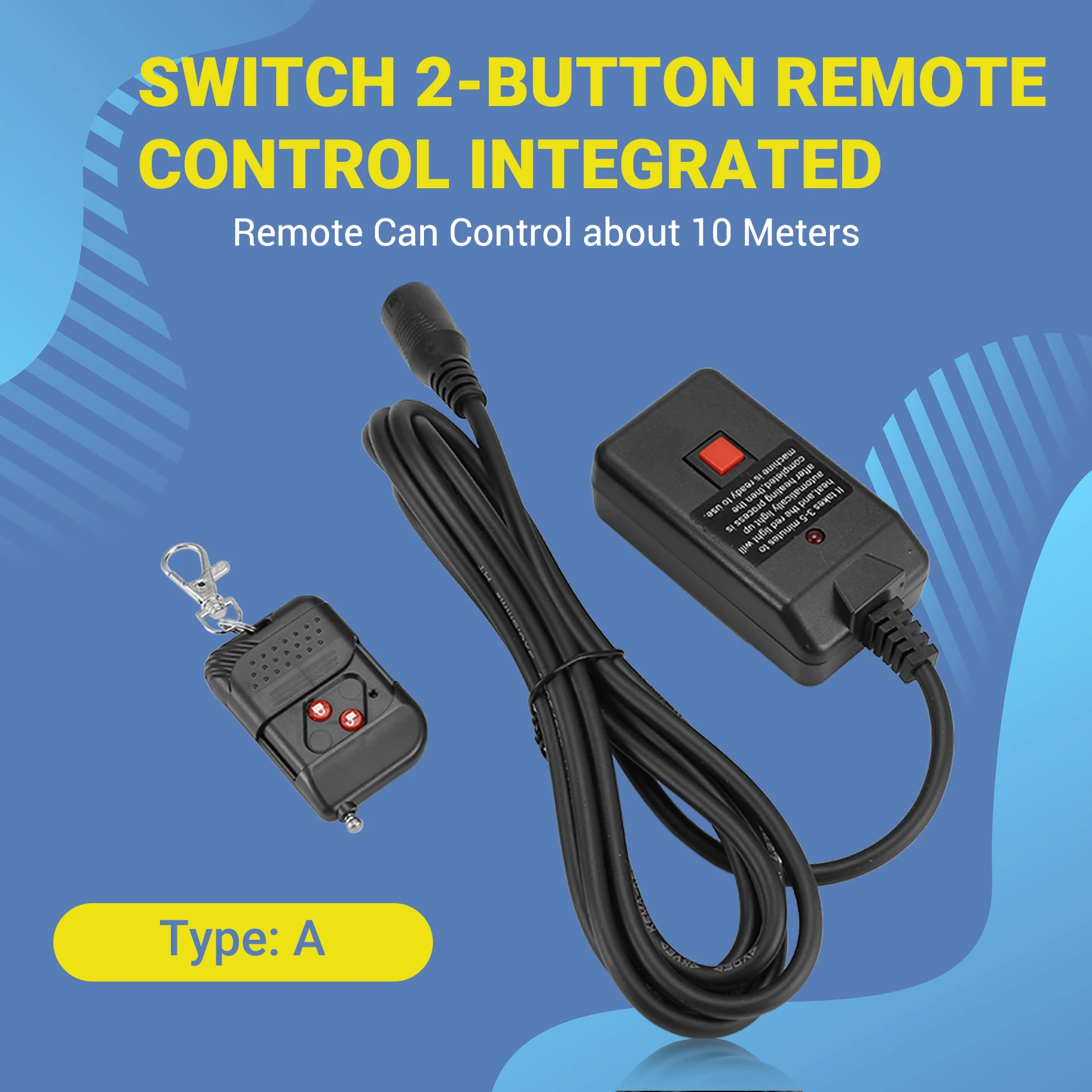 AC 90-240V Portable 3 Pins Wireless Remote Receiver for Smoke Machine DJ Stage Receiver Fog 400W 500W 900W 1500W A [Life diary]