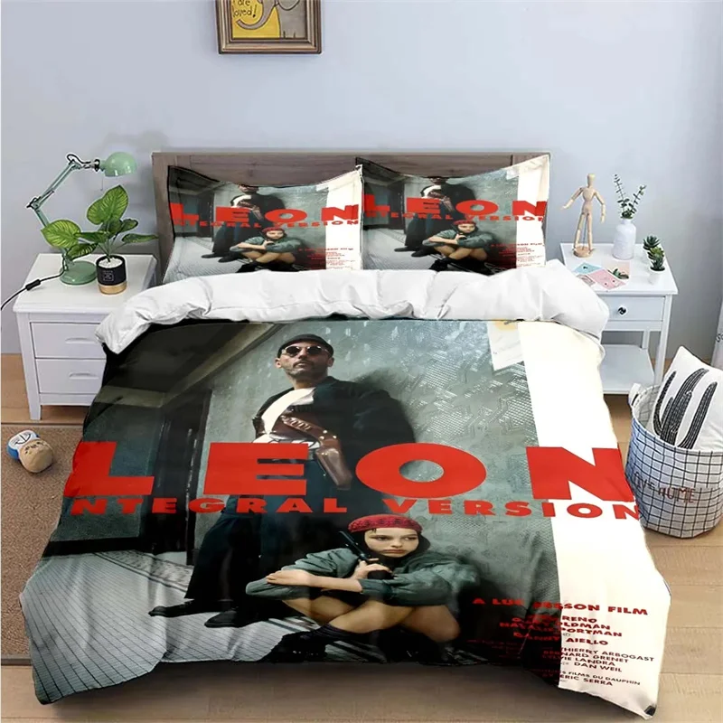 Exquisite Famous Film L-Léon printed Bedding Sets exquisite set duvet cover bed comforter set bedding set luxury birthday gift