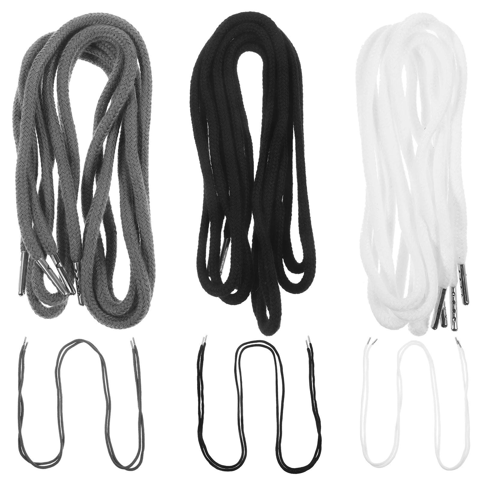

Round Rope Elastic Band Laces Drawstring Replacement Hoodie Cord Pant Waist Tightener