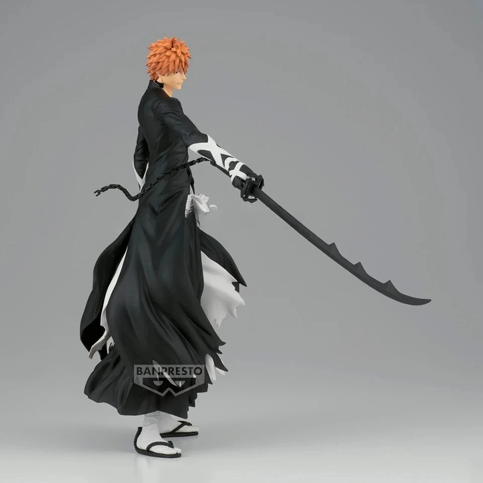Originele Echt Banpresto Bleach Maximatic 25 cm Kurosaki Ichigo PVC Standbeeld Collection Model Speelgoed Voor Kinderen Geschenken op voorraad