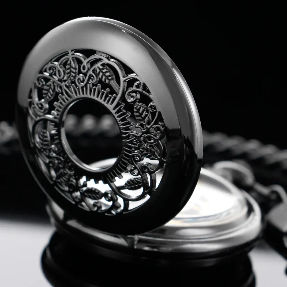 NEW Mechanical Pocket Watch Men Women FOB Hand Wind Double Hunter Roman Numerals Pocket Watches