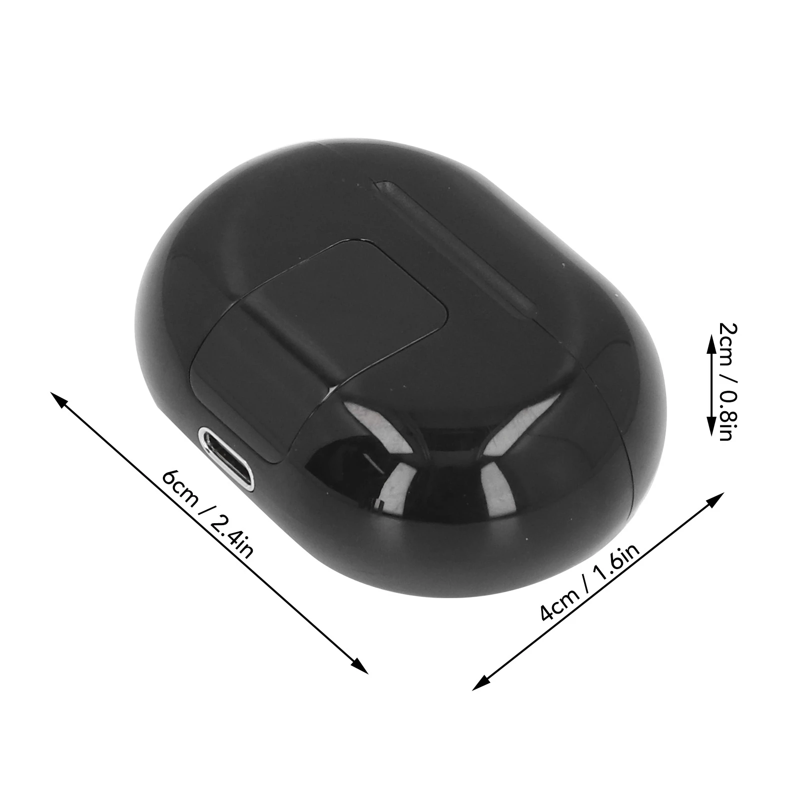 جهاز مترجم سماعات أذن APP يدعم 140 لغة مترجم في اتجاهين في الوقت الحقيقي ميكروفون مزدوج M10 سماعات أذن مترجم M10 للدراسة #3