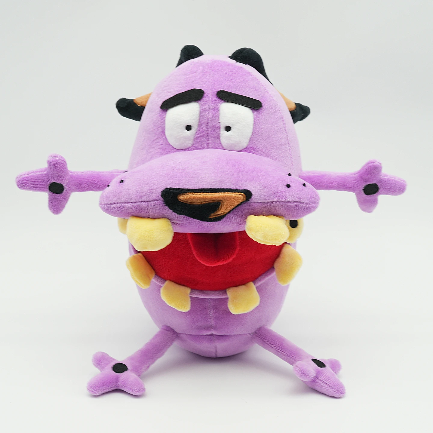 TreasuringU Purple Dog Plush Toys Cartoon Animals Fluffy Dolls Kawaii Dog Stuffes Toy Plushie Eggplant Dog Toy Christmas Gifts