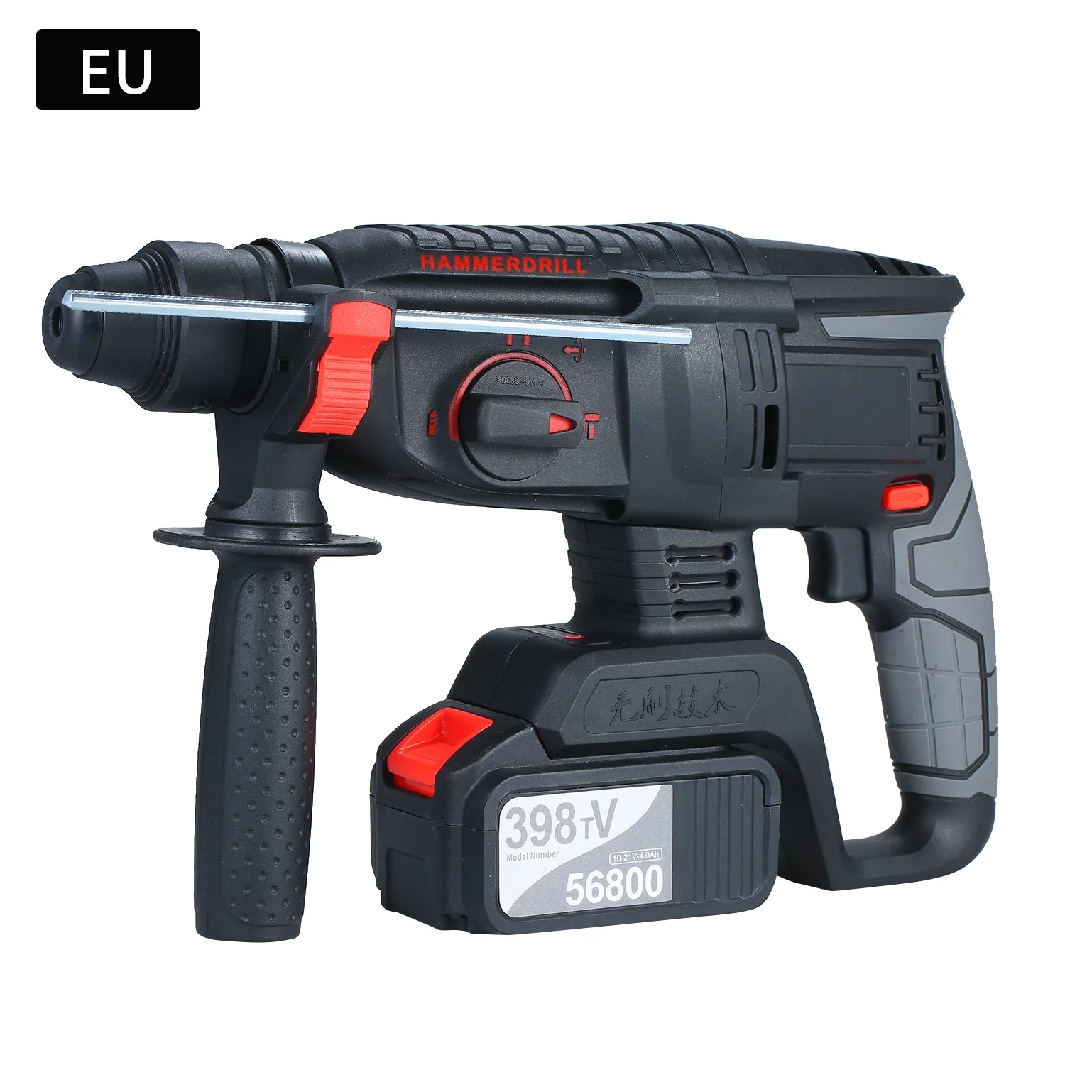 

Lithium brushless electric hammer Multi-function high-power electric pick Portable concrete impact drill electric drill