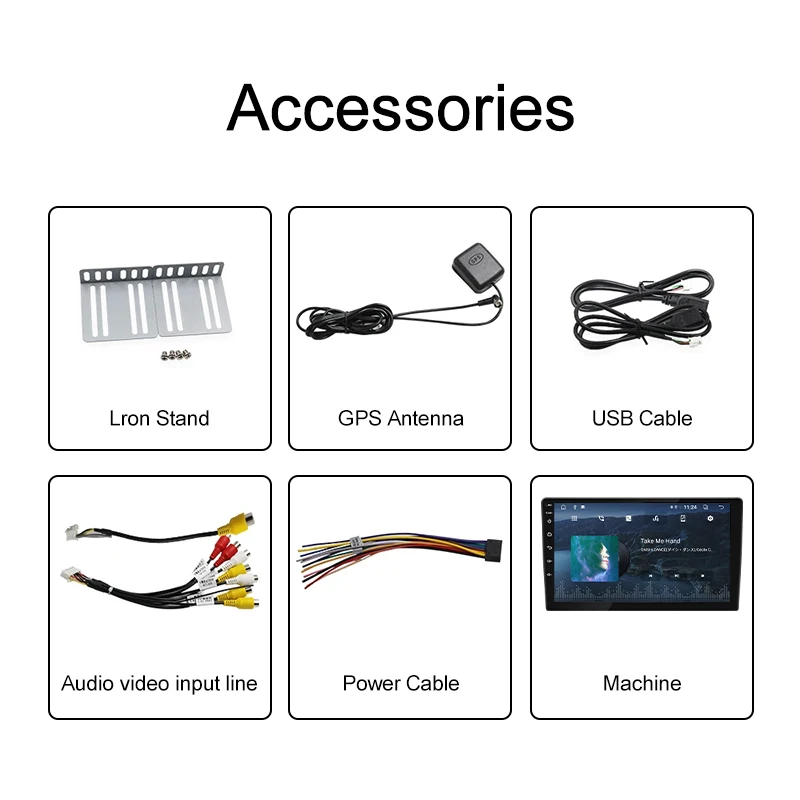 Factory Offer Android Car Player T100 Touch Screen 5GBT WIFI Mirror Link Car Radio 2 DIN 1280*720 Car Stereo