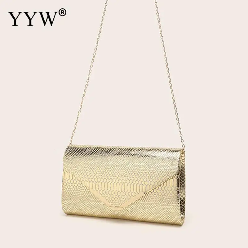 Women\'s Envelope Evening Clutch Handbag Elegant Square Bridal Clutch Party Prom Wedding Purse Crossbody Shoulder Mini Wallet Bag