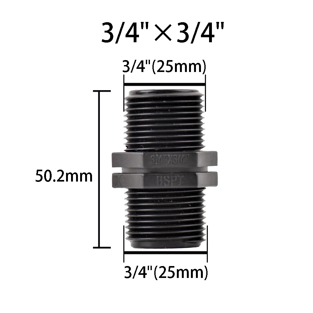 1Pc gwint męski złącze z tworzywa sztucznego ogród rura wodna wspólne Adapter 1/2 \