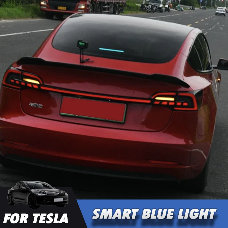Intelligent Driver Assistance Smart Driving Blue Indicator Light for tesla model 3 Y Automatically Activates with NGP