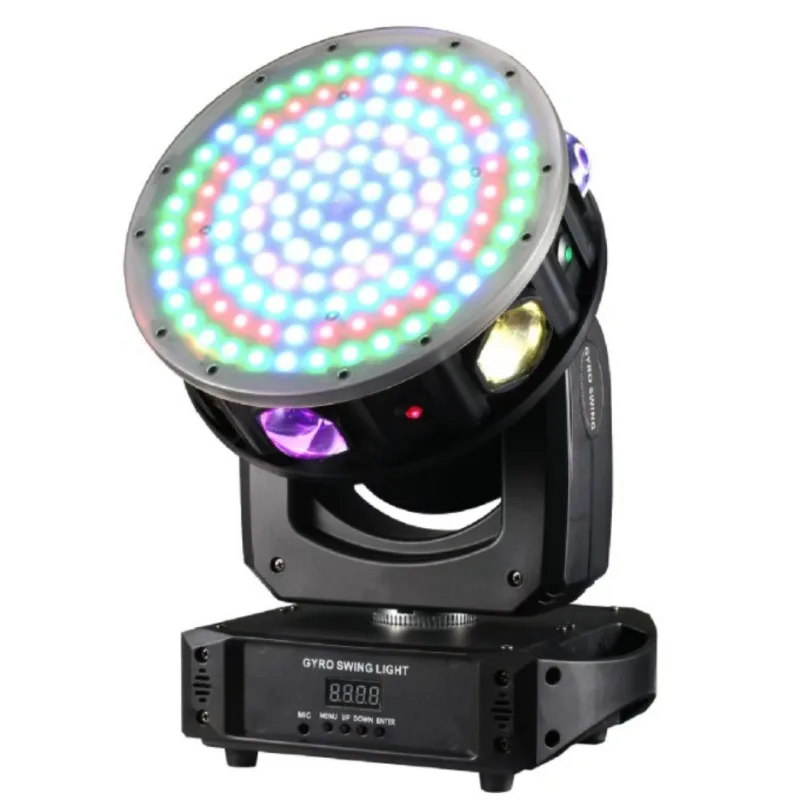 150W Large Pendulum Laser Rain Shake Headlamp KTV Disco Bar Beam Light LED Colorful Rotating Atmosphere Light