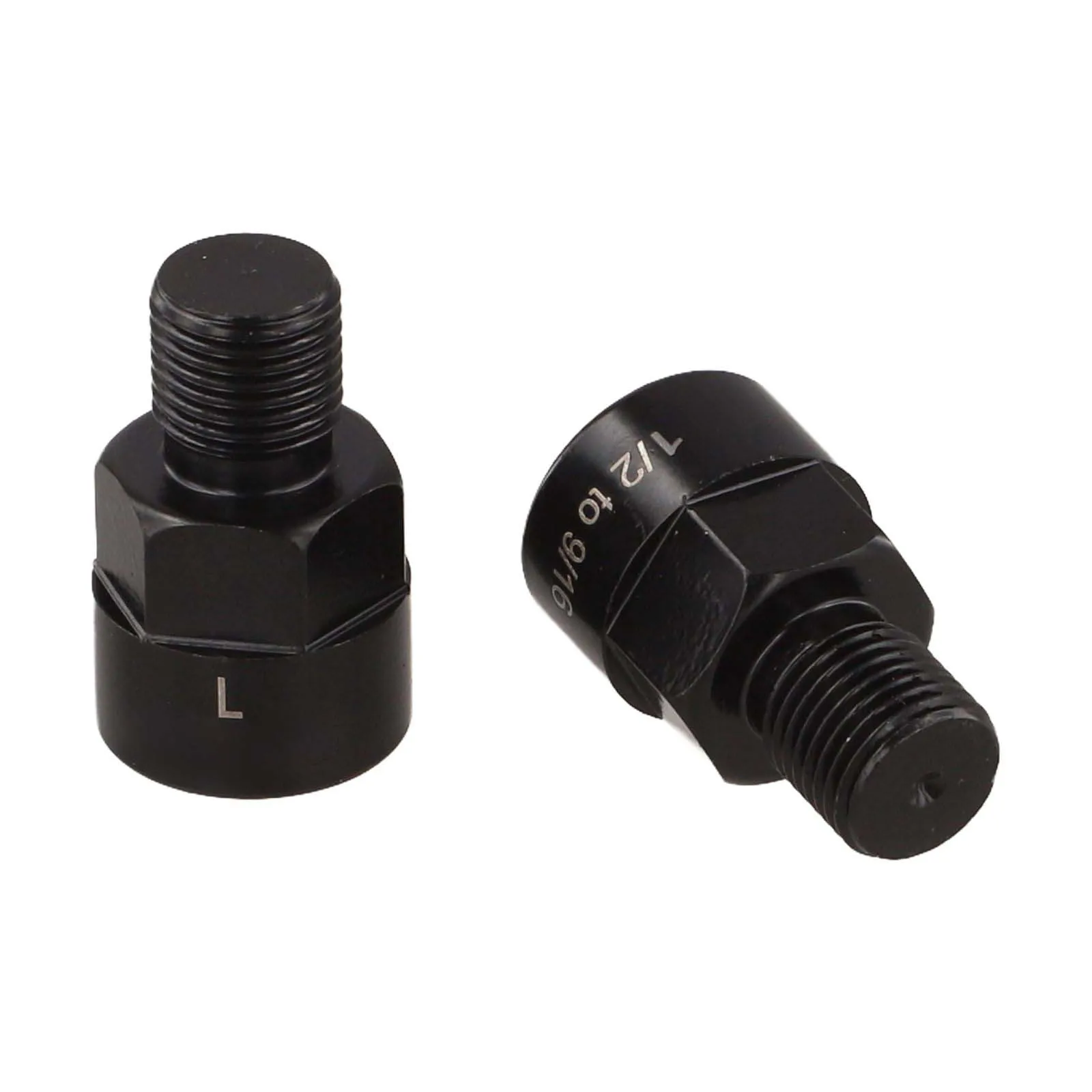 

Black Aluminum Alloy Bike Pedal Adapter 1/2 To 9/16 Inch Crank Converter For Road Mountain Bike Cycling Replacement Spare Parts