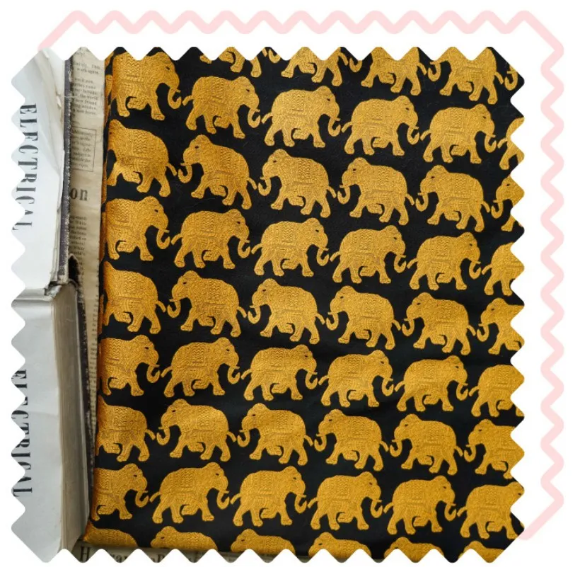 FINGERINSPIRE 10 Yard Jacquard Lint 50 mm Wit Etnisch Metallic Goud Lint Enkele Geborduurde Kant Trim Bloemen Patroon Vintage Trim Geborduurd Lint Voor Diy Kleding Accessoires Decoraties