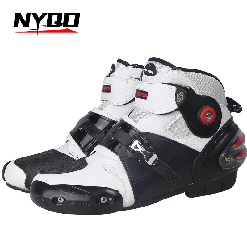 

Riding Tribe Motorcycle Riding Shoes Short Boots Anti-fall Racing Shoes Spring and Summer Racing Boots Rider Shoes