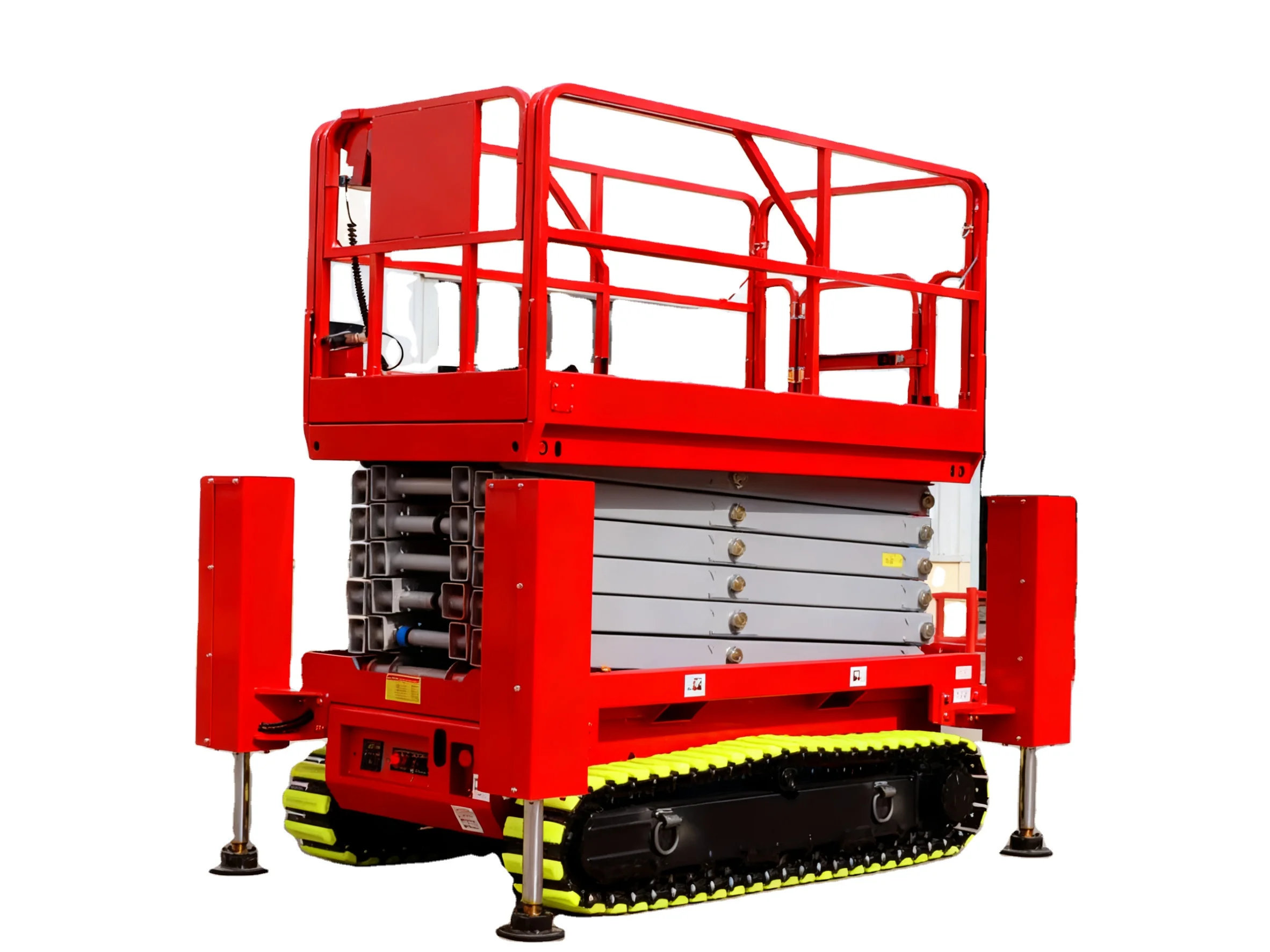 Self-Propelled Scissor Lift Platform Pro-Grade Heavy Duty Scissor Lift Table Premium Foldable Mobile Scissor Lift