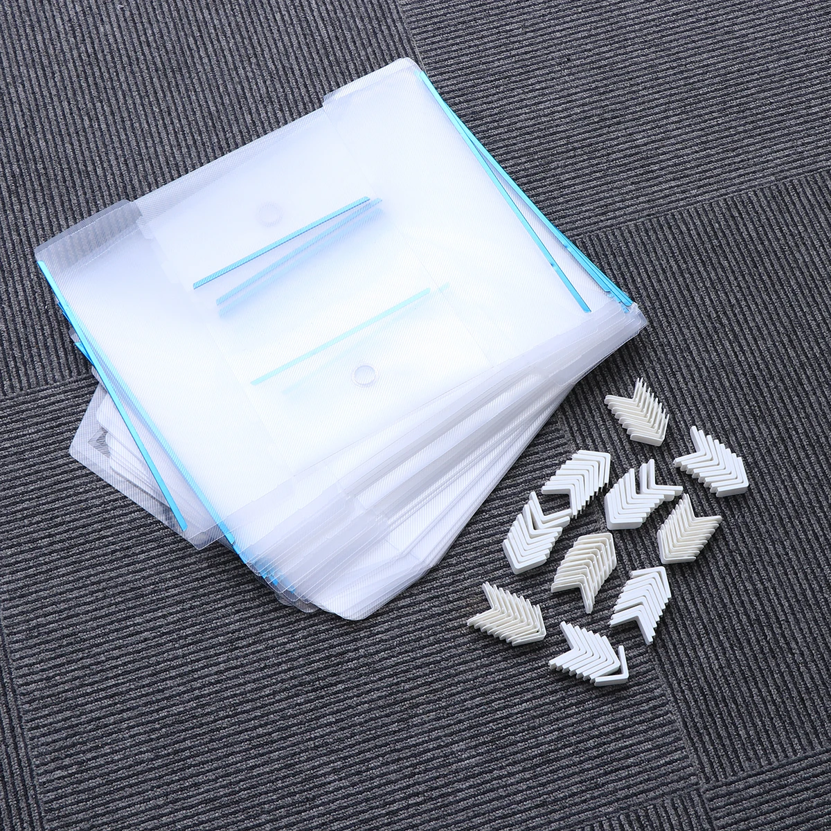 

10pcs Dust-Proof Shoe Boxes Storage Organizer for Women Stackable Foldable Drawer White Shoes Rack Box Transparent Sides