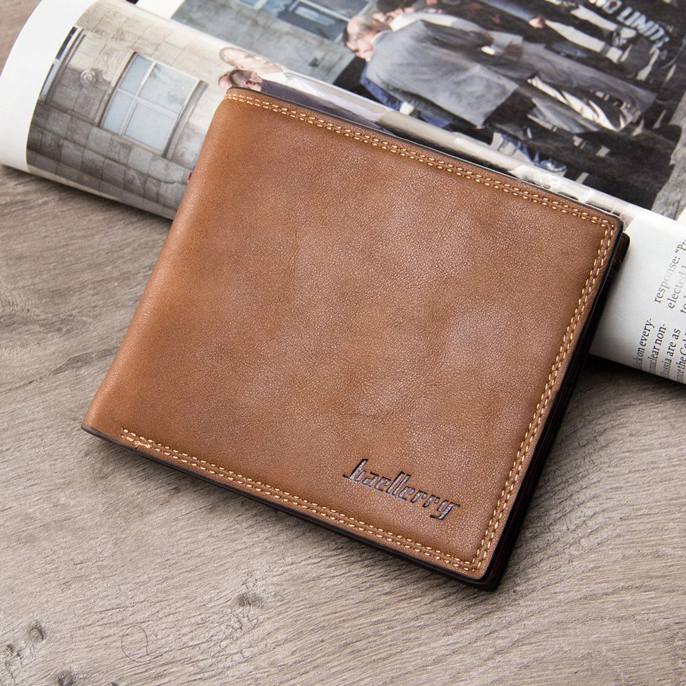 Baellerry Butterweiche, schlanke Geldbörse für Herren, minimalistischer Kartenhalter aus PU-Leder – Vordertasche, RFID-blockierender Geld-Organizer – Detail 20