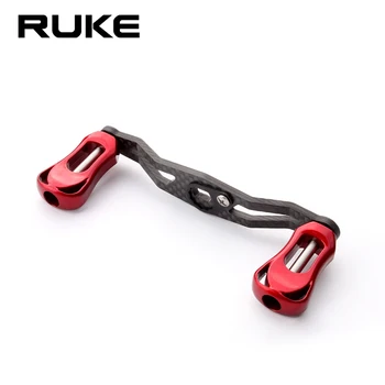 Ruke 낚시 릴 핸들 탄소 섬유 소재, D/Ab 길이 105mm 구멍 크기 8*5/7*4mm, 캐스팅 로커 DIY 무게추 20g, 신제품 