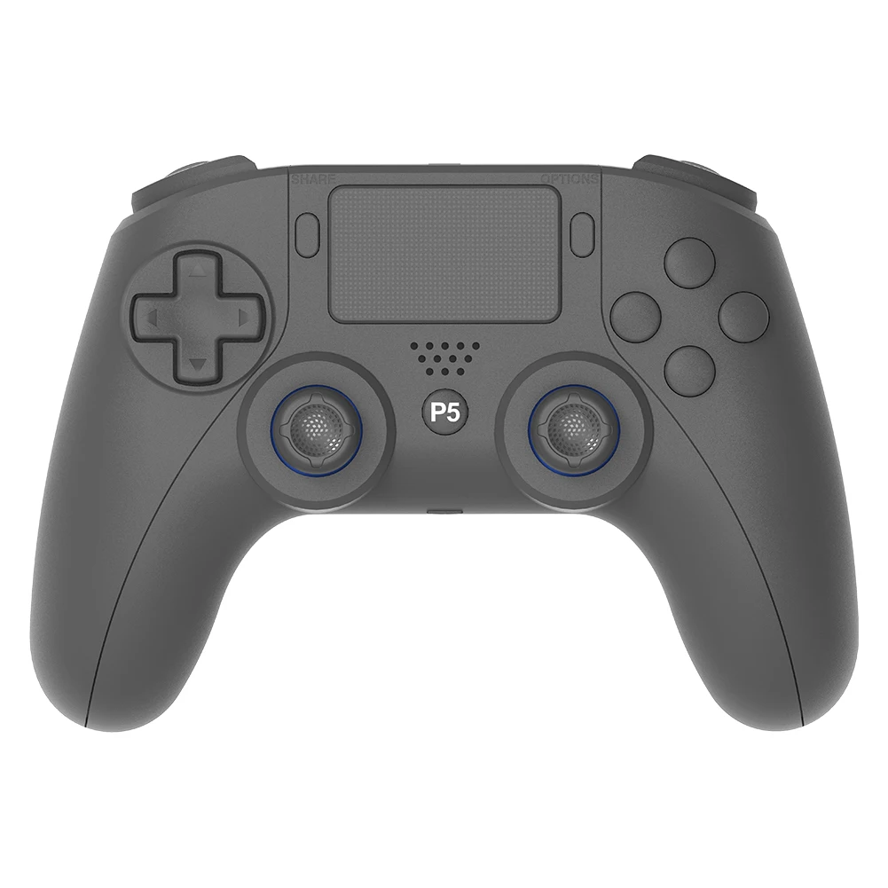 وحدة تحكم ألعاب لاسلكية مزدوجة الاهتزاز/6 محاور جيروسكوبية/توربو متوافقة مع بلوتوث 4.0 لوحة ألعاب لجهاز PS5 PS5 Slim PC