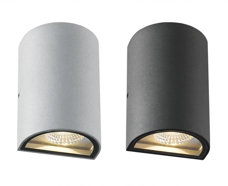 TechHPWaterproof Outdoor Wall Lamp 2*6W LED Source Up And Down Lighting Modern Minimalist Indoor