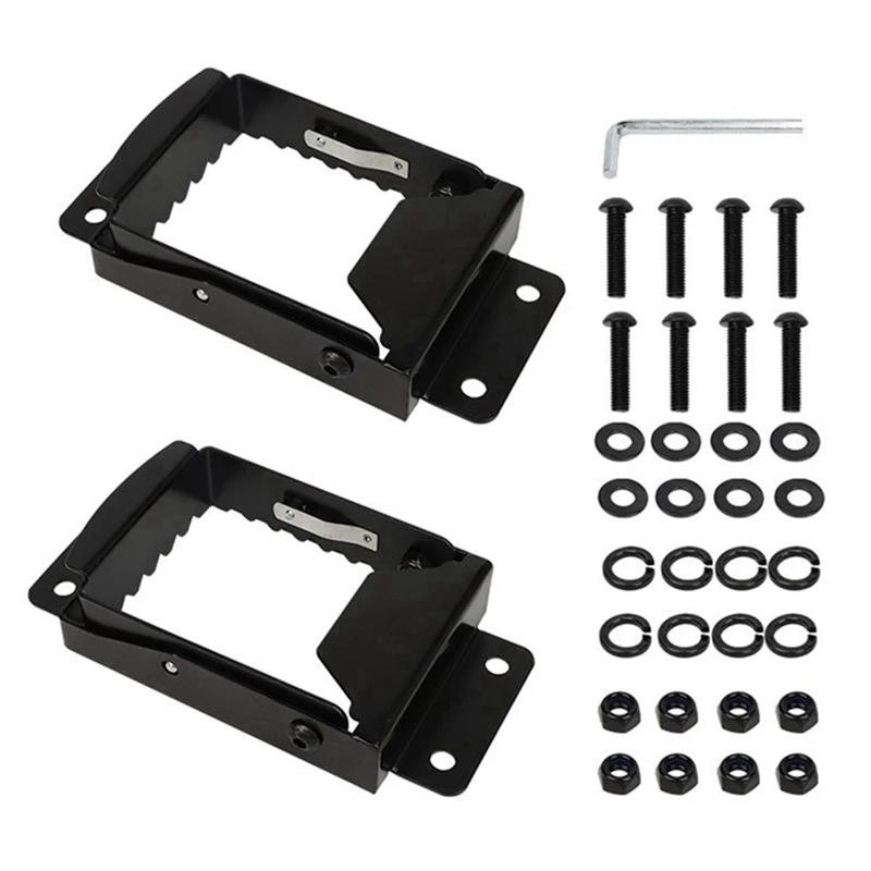 AU04 -Universal ATV Foot Rest Rear Passenger Footrests 4 Wheel Car Foot Pegs Passenger Anti-Slip Footrests