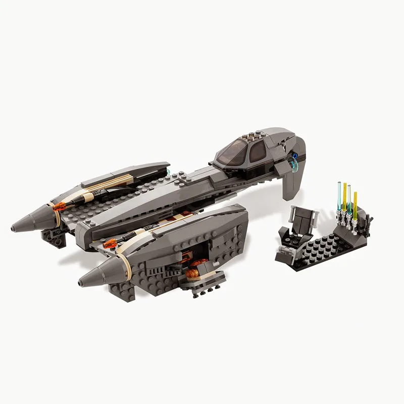 454PCS MOC General Grievous' Starfighter Spaceship Fighter Creative building blocks Educational toys Modular gifts Ornaments