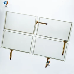 10pcs/lot 6.2 inch 155*88 mm 7 inch 165*100 mm 8 inch 192*116 192*117 mm GPS touch screen Resistance compatible touch panel