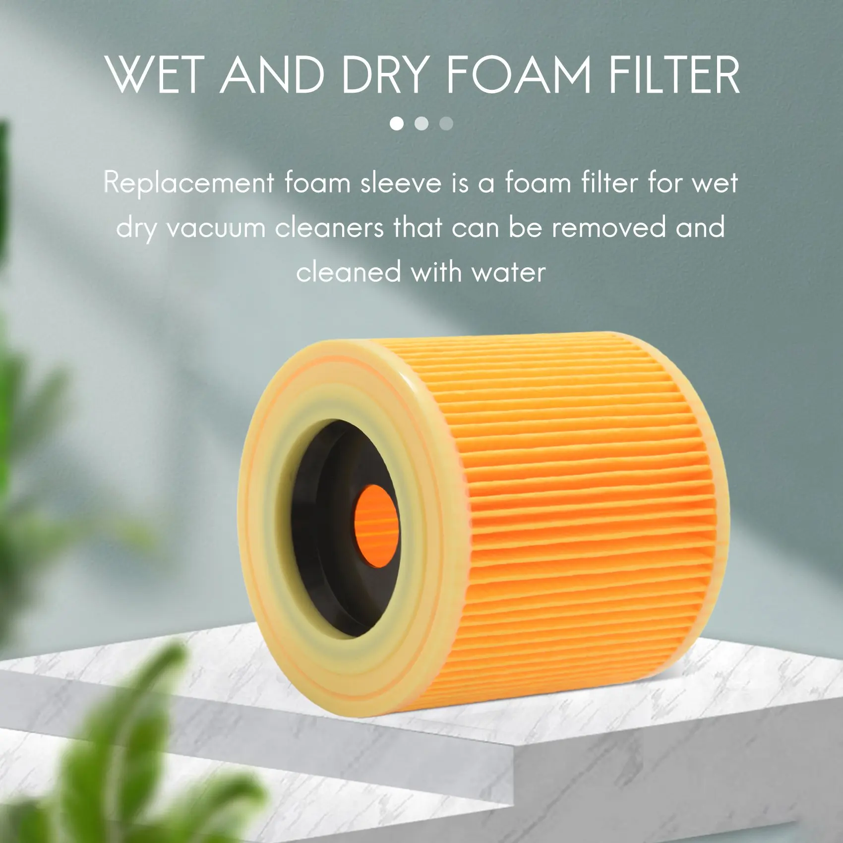 Textile Filter Bags Wet and Dry Foam Filter HEPA Filter for Karcher MV1 WD1 WD2 WD3 Vacuum Cleaner Vacuum Cleaner Parts