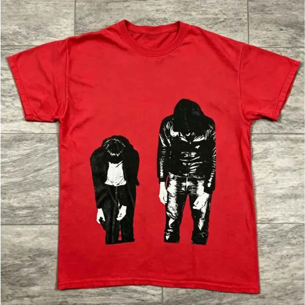 2026 Summer New Vintage Crystal Castle Band Album Men's T-shirt Summer New Style Unisex Casual Fashion Streetwear T-shirt