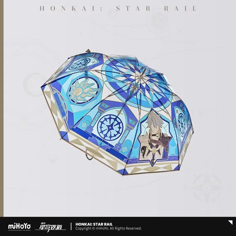 [Genuine] miHoYo Game Phainon Umbrella Honkai Star Rail As in my Book Series Long-Handled Umbrella Anime Prop Cosplay Xmas Gifts view 6