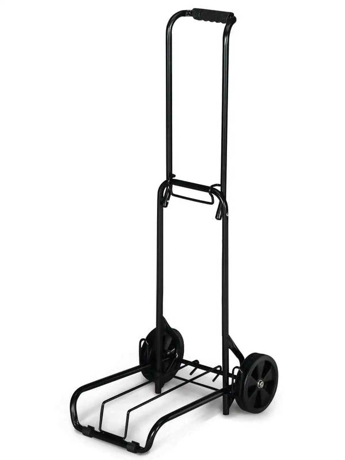 Protege-carrito de equipaje plegable, negro, plataforma de 39 "x 13" (15 "), vacío de 3 libras, capacidad de 75 libras