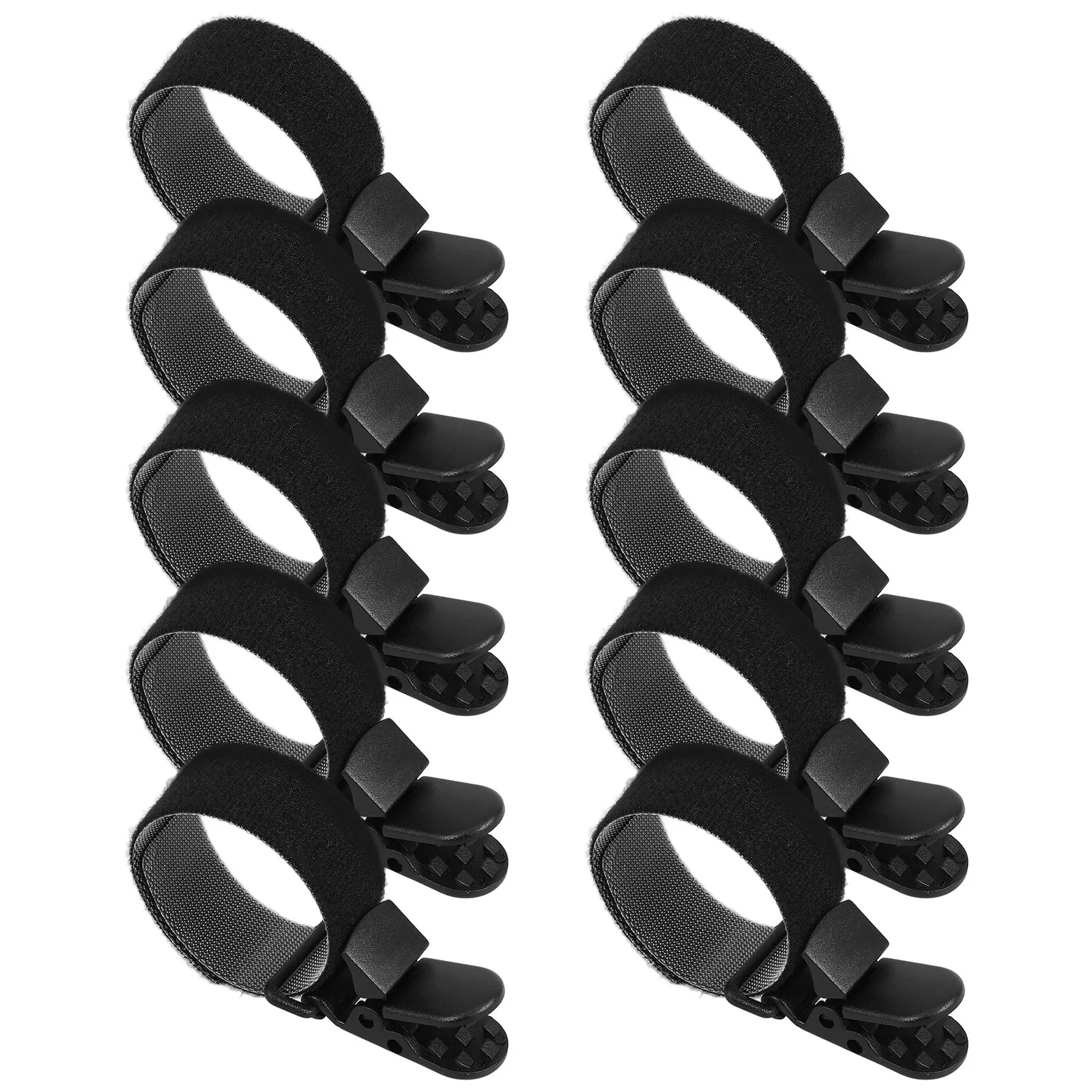 

10pcs Garden Flag Clips Anti Wind Durable Plastic Flag Holders For Outdoor Use Yard Fence Railings Mailbox Posts Garden