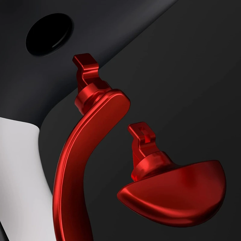 For Controller, Metallic Replacement Interchangeable 4PCS Metal Back Buttons for Controller [To&-e-]