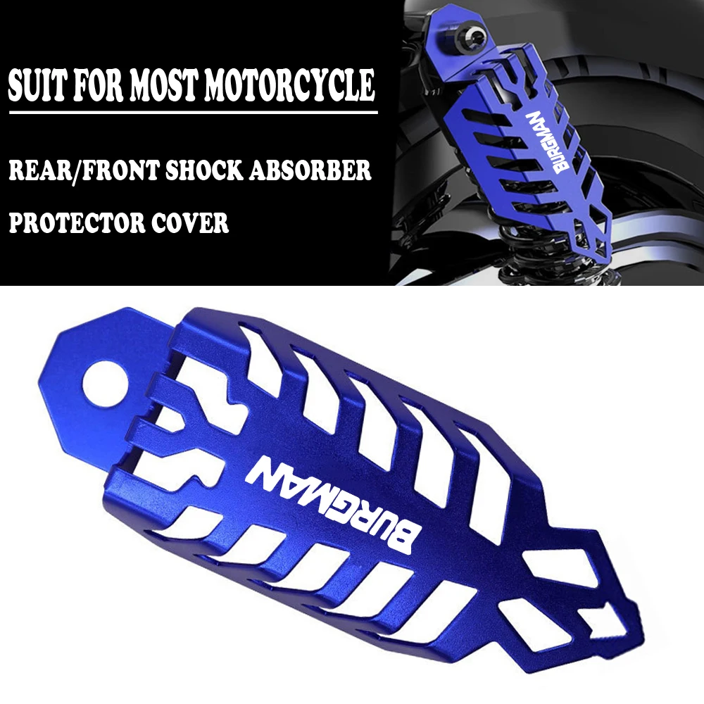 Capa de supressão para garfo de motocicleta após amortecedor, proteção para suzuki burgman an125 an250 an400 an650 burgman 400 650 125 200