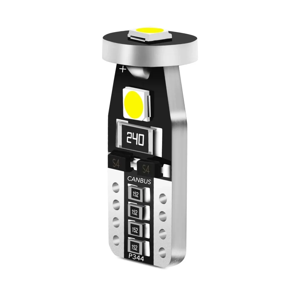 T10 LED W5W LED سيارة DRL 3030 3SMD 194 168 ضوء موضع قراءة لايت باص داخلي 12 فولت 6500 كيلو أبيض