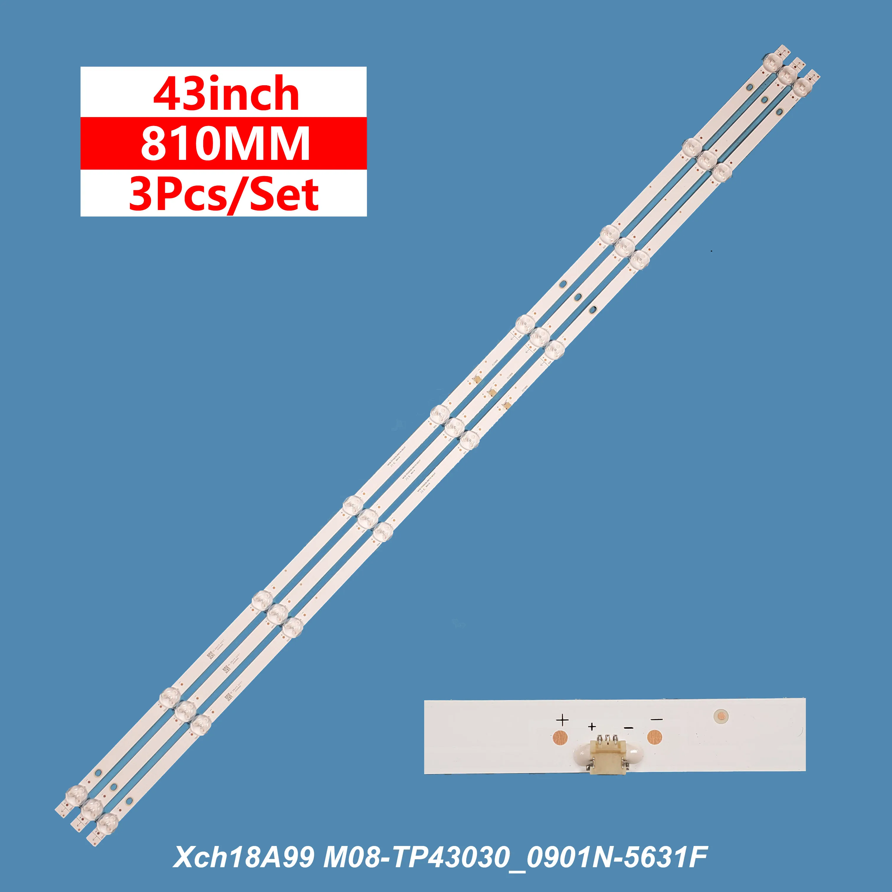 テレビ-led-ストリップ-m08-tp43030_0901n-5631f-hd43khaa-aoc-t4376s-用-3-個-セット-9leds-43-インチテレビ-aoc-m08-tp43030-0901n-5631