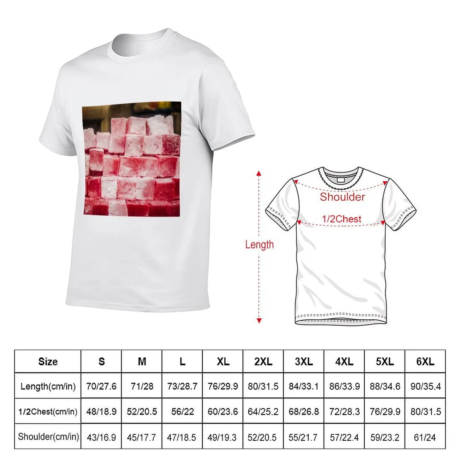 Turkish Delight T-Shirt man t shirt luxury man t shirt designer t shirt for man 100 percent cotton T-shirt