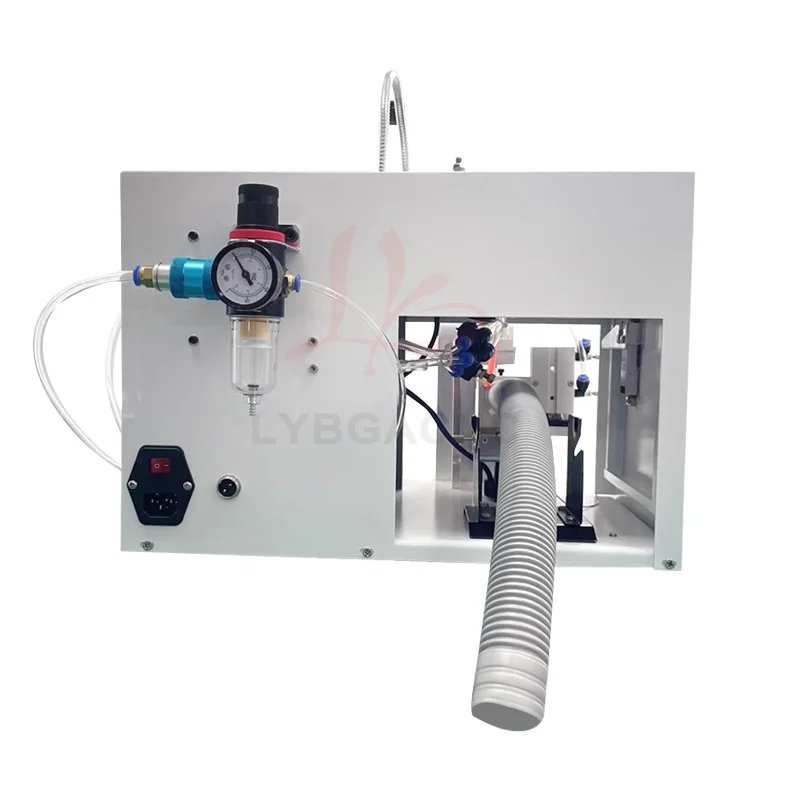 Semi Automatic Pneumatic Soldering Machine Foot Operated Wire Soldering Machine Metal Handle Single and Dual Channel Soldering