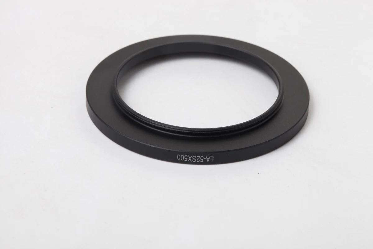 52mm Lens Filter Adapter Ring For Canon SX500 IS SX510 HS SX410 IS Camera Black LA-52SX500