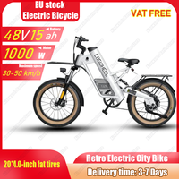 COSWHEEL M20 E Bike 100W Powerful Motor 48V15AH Lithium Battery Electric Bicycle 20*4.0 Inch Fat Tires All Terrain Electric Bike