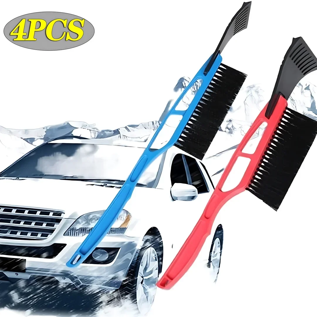 Car Snow Removal Shovel Multi-functional Two-in-one Deicing Shovel Scraping Snow Snow Brush Defrost Deicing Shovel Winter Tools