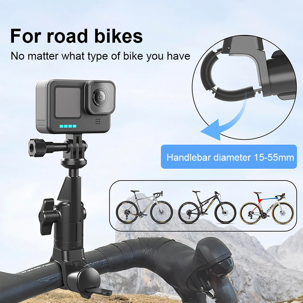 Insta360 Camera X4 - Handlebar Mount Bracket 360 Rotating Camera