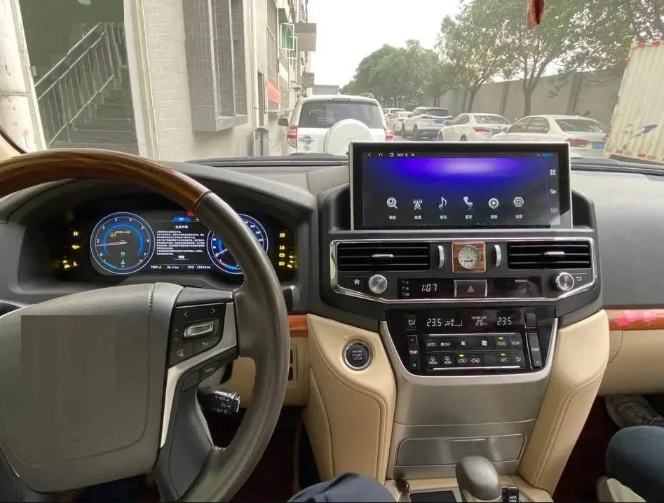 

For Toyota LC200 2016-2021 Android 13 Tesla Screen Car Radio Player GPS Navigation Video Multimedia